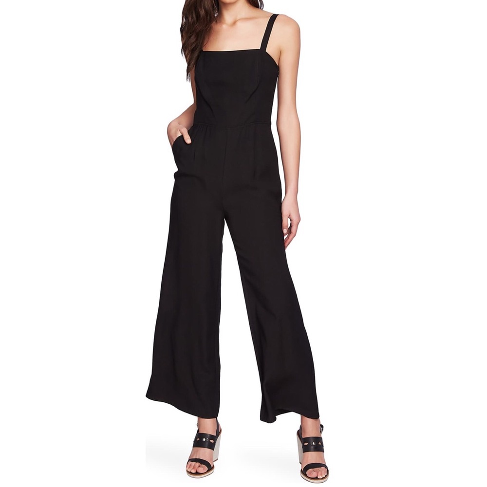 1.State Black Jumpsuit